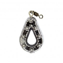 Грузило для лову риби, Грипа, з вертлюгом, 80г